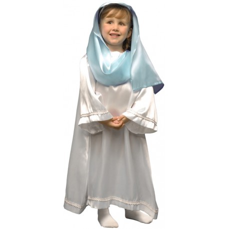 Disfraz Virgen ,Maria . Talla 5-6