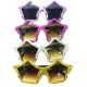 Gafas de Estrllas Purpurina.años 60, colores.