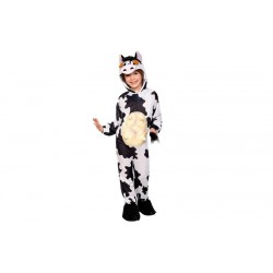 Disfraz de Vaca. Animales ,unisex-Talla 7-9 años.