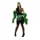 Disfraz de Charleston Verde.Talla M-L