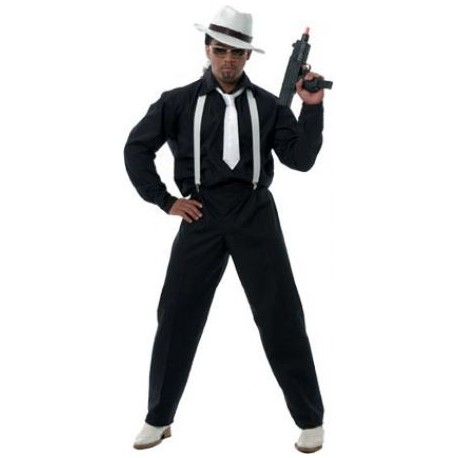Disfraz de Ganster,Talla 52 