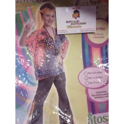 Disfraz de Hippie.Talla 7-9 años.