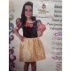 Disfraz de Blancanieves.Talla 7-9