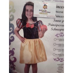 Disfraz de Blancanieves.Talla 7-9