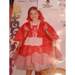 Disfraz de Caperucita.Talla 7-9