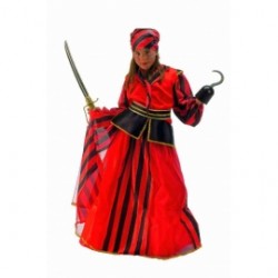 Disfraz Pirata Lujo,Verde.Talla 6-10