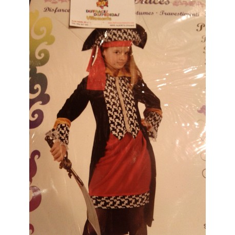 Disfraz de Pirata.Talla 5-6