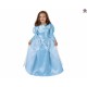 Disfraz de Princesa Azul.Talla 9-10