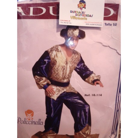 Disfraz de Sultan. Talla 52
