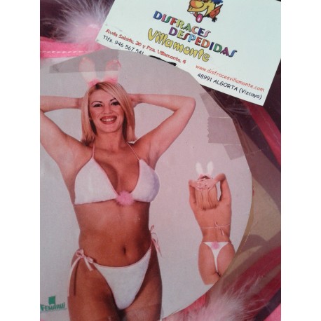 Lencería de Conejita.TallaM