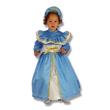 Disfraz de Princesa Celeste.Talla 11-14