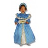 Disfraz de Princesa Celeste.Talla 11-14