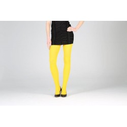 Medias-Panty Amarillo. Talla 8