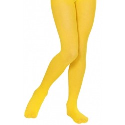 Medias-Panty Amarillo. Talla 8