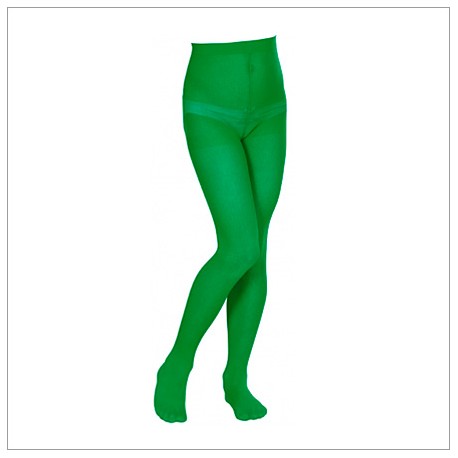 Medias-Panty  Kids. Verde.Talla 2