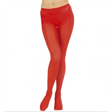 Medias-Panty Rojo. Talla XL