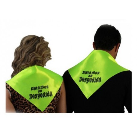 Pañuelo "Estamos de despedida", Verde
