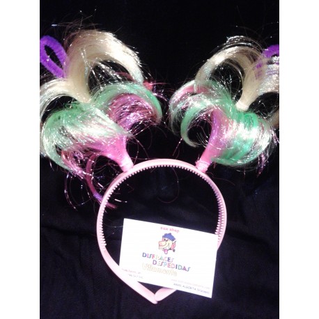 Diadema con Plumeros