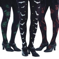 Medias-Panty,Murcielagos. Talla unica