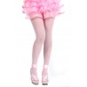 Pantys-Medias  rosa neon talla única