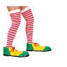 Medias Liga a rayas blancas y rojas talla única