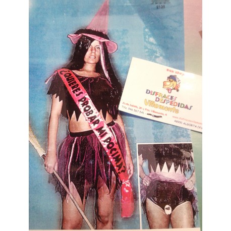 Disfraz de Bruja,¿Quieres probar mi pócima?