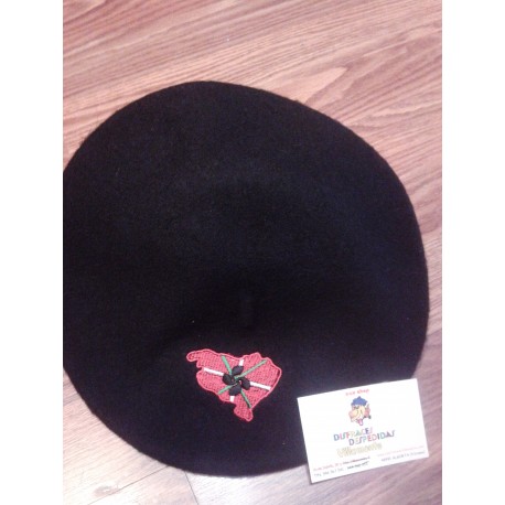 Txapela o Boina. Negra, Euskal Herrira 