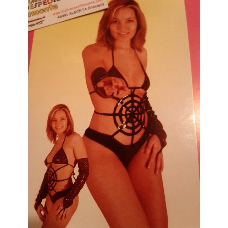 Conjunto Mujer Araña,Lenceria Talla unica