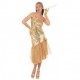Disfraz Charleston Dorado.Talla XL