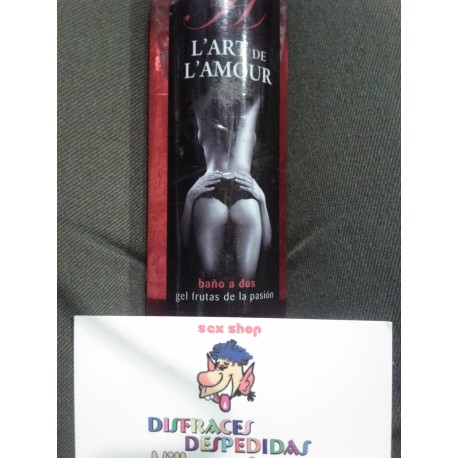 Gel de baño.Frutas de Pasion