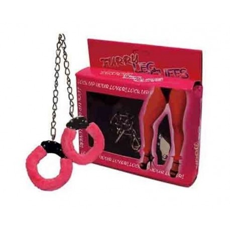 Esposas Forradas Felpa ,Rojas.Tobillos