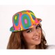 Sombrero pvc,Bombin colorines