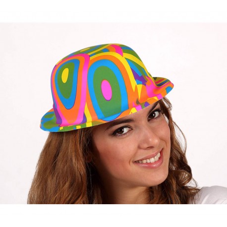 Sombrero pvc,Bombin colorines