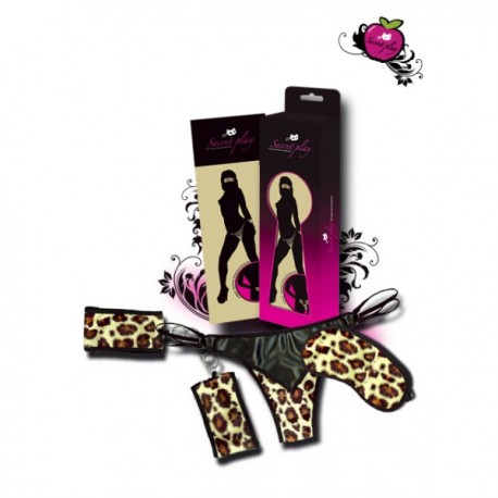 Braguita de Leopardo c/Esposas y Venda.