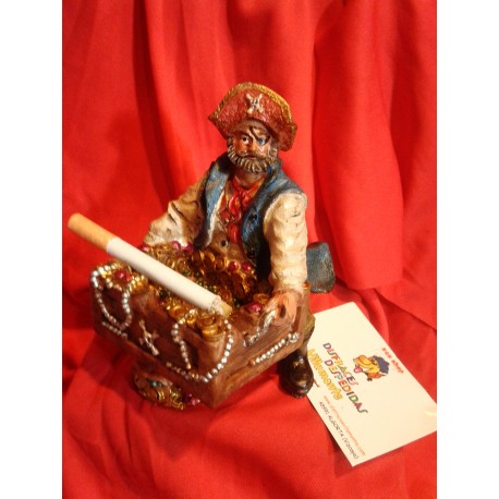 Pirata de Resina,cenicero