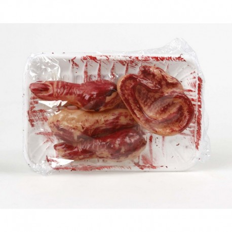 Bandeja Restos Humanos,Halloween