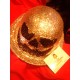 Sombrero Bombin Plata-Oro.Halloween