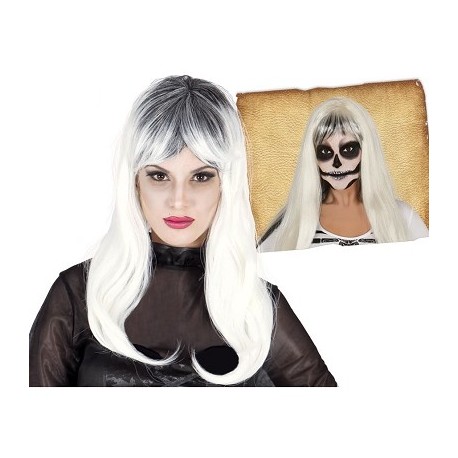 Peluca Zombie o blanca