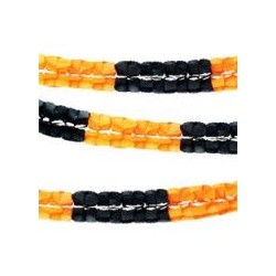 Guirnalda o Cadeneta Negra y Naranja,Halloween