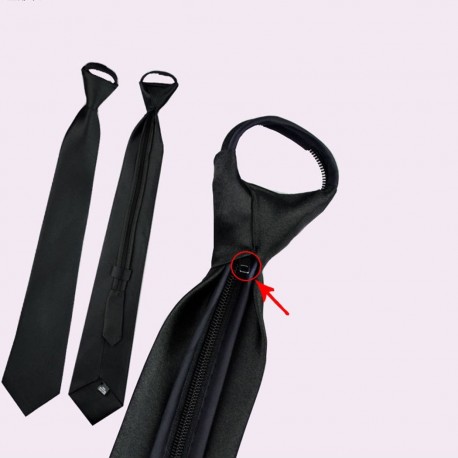 Corbatas de Gánster 45 cm.Color  Gris