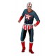 Disfraz Capitán América,Super Héroe. Talla M-L