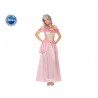 Disfraz Princesa rosa para mujer, talla M-L