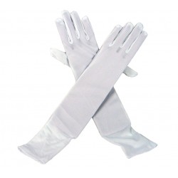 Guantes  Blanco 45 cm Largo,