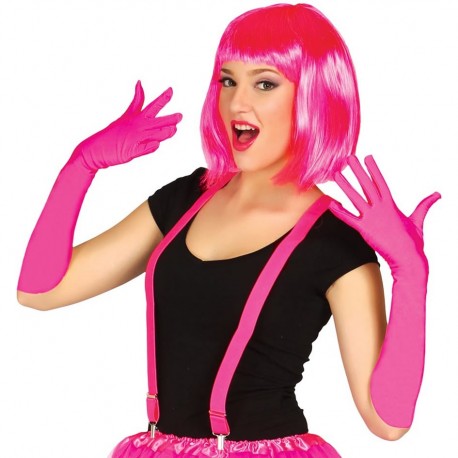 Guantes Fusia,45 cm