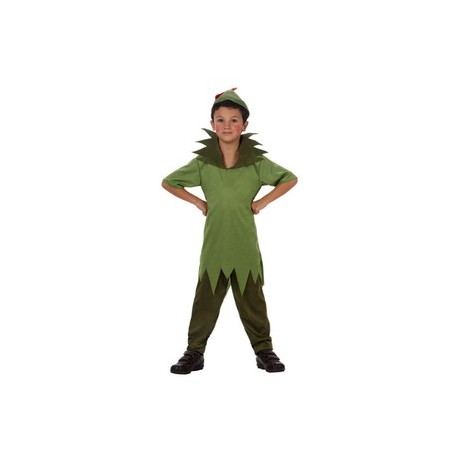  Disfraz de Peter Pan para niño.Talla 10-12