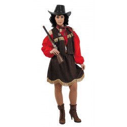 Disfraz de Sheriff mujer vaquera.Talla 44