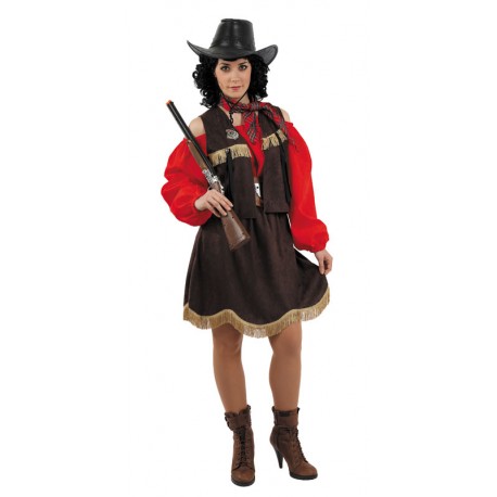 Disfraz de Sheriff mujer vaquera.Talla 44