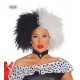 Peluca Villana-Cruela Vil..Blanca y negra