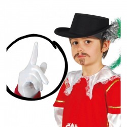 Guantes Cortos Blanco Infantil