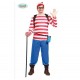 Disfraz Wally , Excursionista o Marinero.Talla unica
